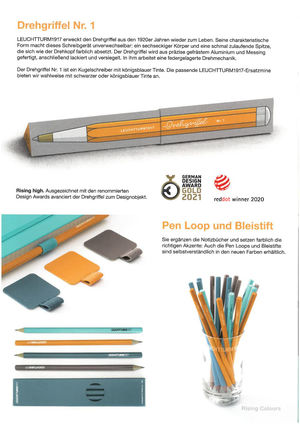 Drehgriffel Bleistift und Pen Loop