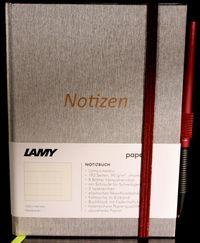 Lamy Notizbuch mit persönlicher Gravur…